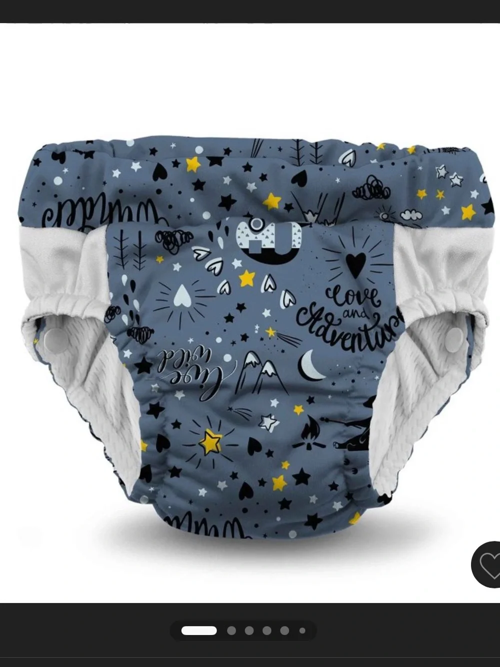 Kanga Care Lil Learners Reusable Swim & Potty Training Diaper